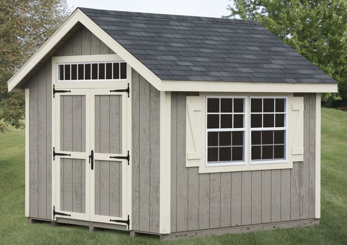 10x10 Gable Style Heritage Garden Shed1