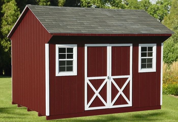 10x12 Quaker Style Shed1