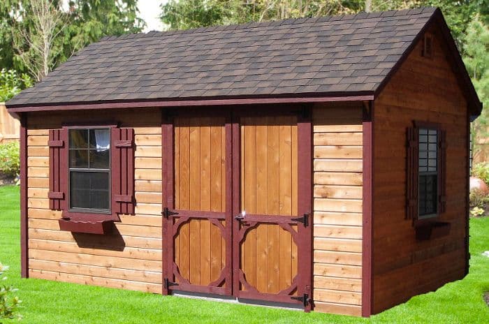 10x14 A-Frame Cedar Shed for Sale in Virginia