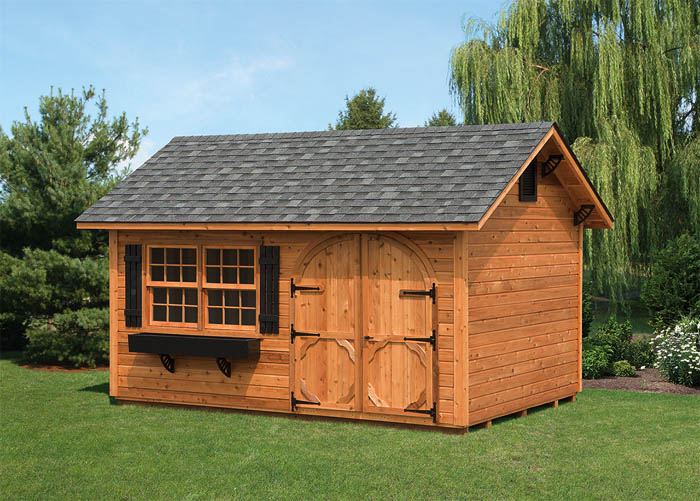 10x14 Gable Style Shed Two1