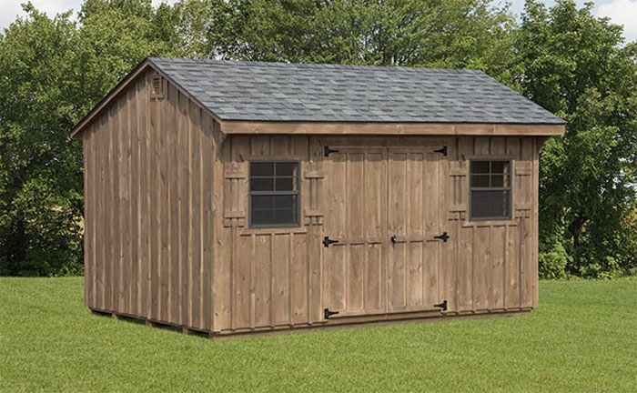 10x14 Quaker Style Shed1