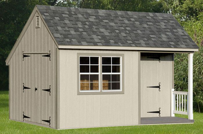 10x14 Saltbox shed With Porch for sale in Virginia