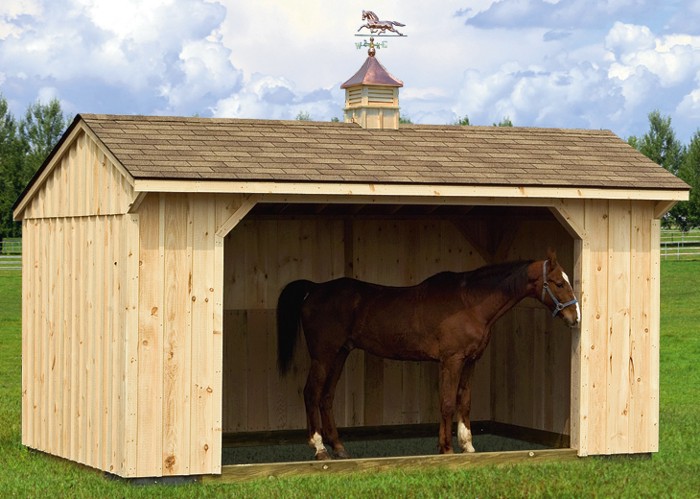 10x16 Horse Run In Shed for sale in VA