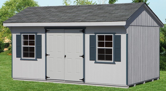 10x16 Quaker Style Shed With Smart Panel1