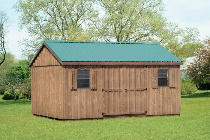 10x18 Gable Style Shed Two1