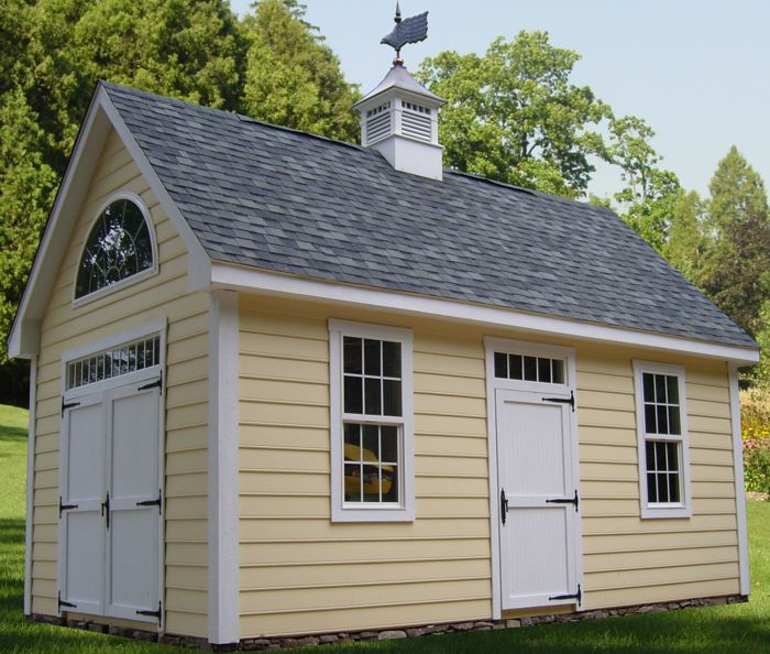 12x20 2 Story Gable Two1