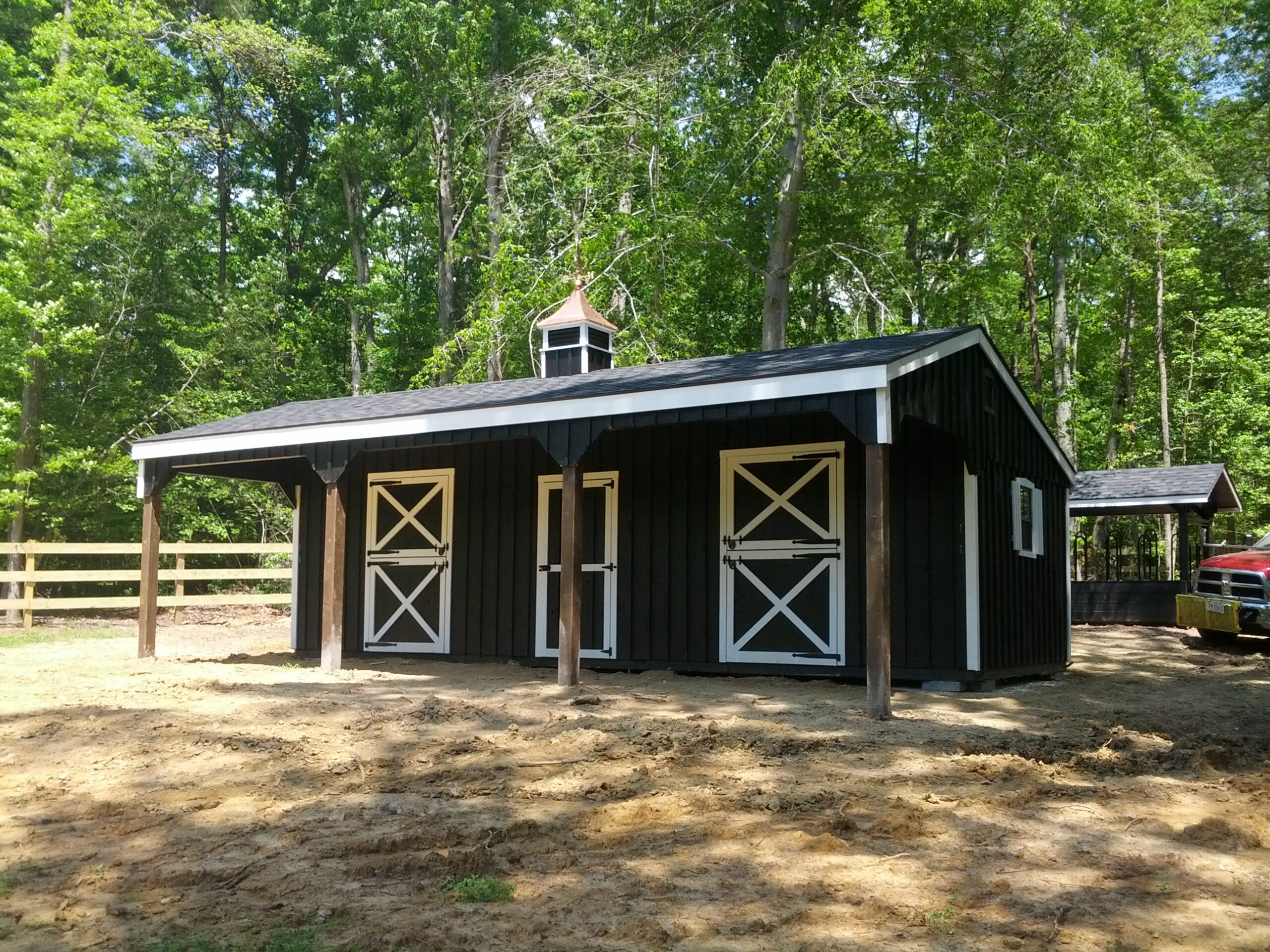 12x30 Horse Stall Barn N532381