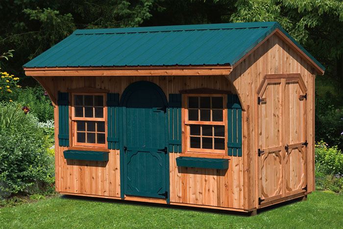 8x12 Quaker Style Shed (3)1