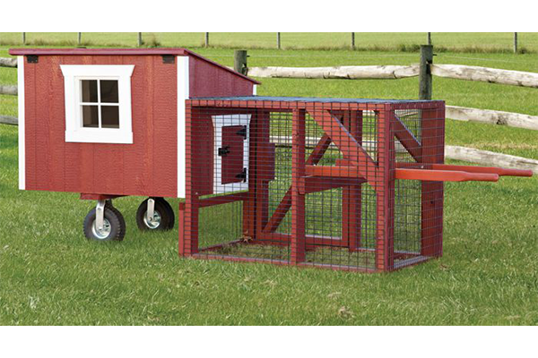 3x4 Lean To Tractor Chicken House