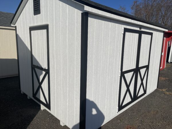 10x12 A-Frame Shed with Black Trim for Sale in South Fredericksburg, VA