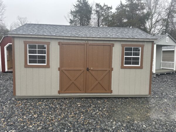 10x16 A-Frame Shed With LP Smart Siding in South Fredericksburg, VA