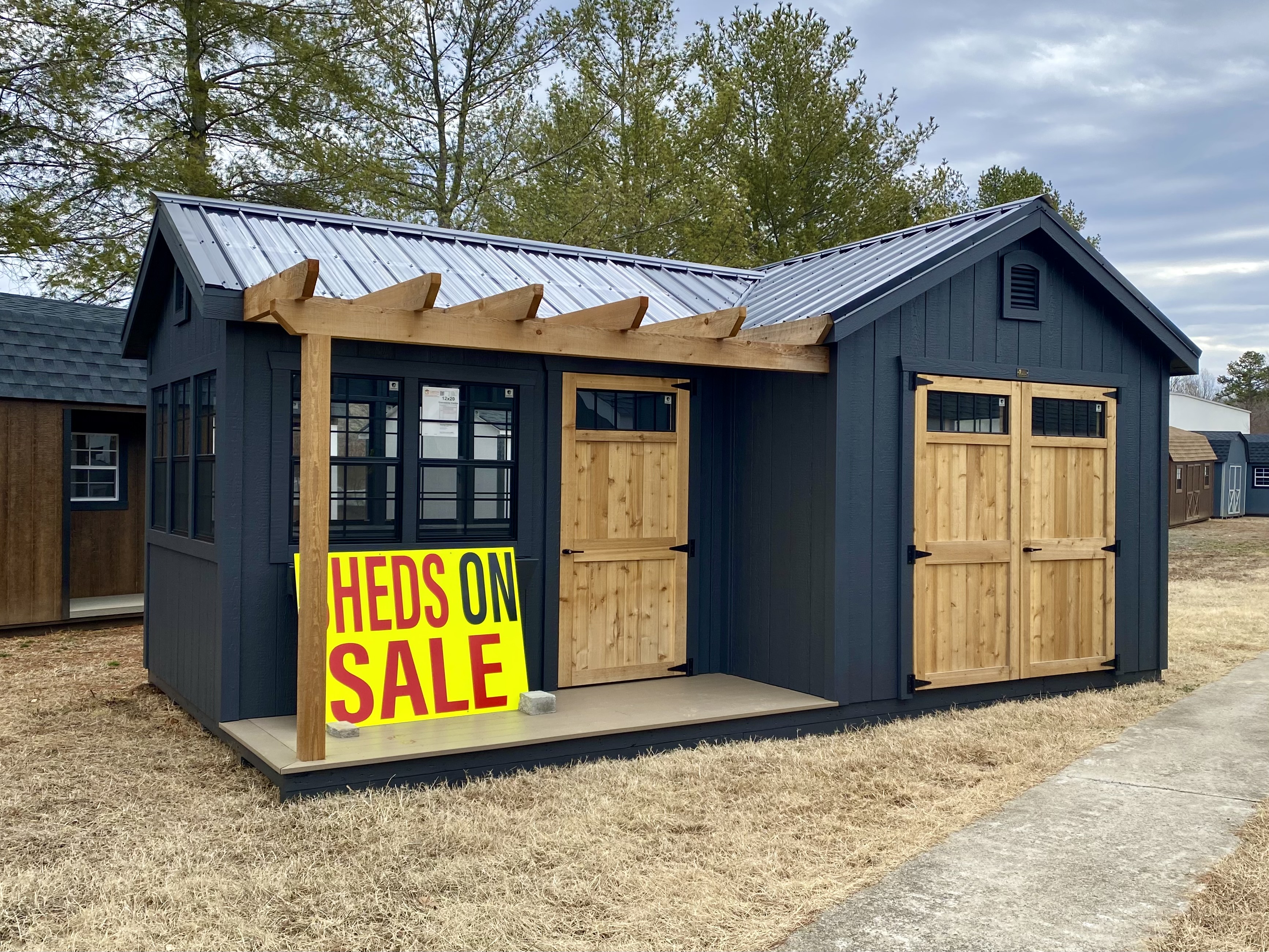 P12963 - 12x20 Greenhouse/Shed Combo - Capitol Sheds