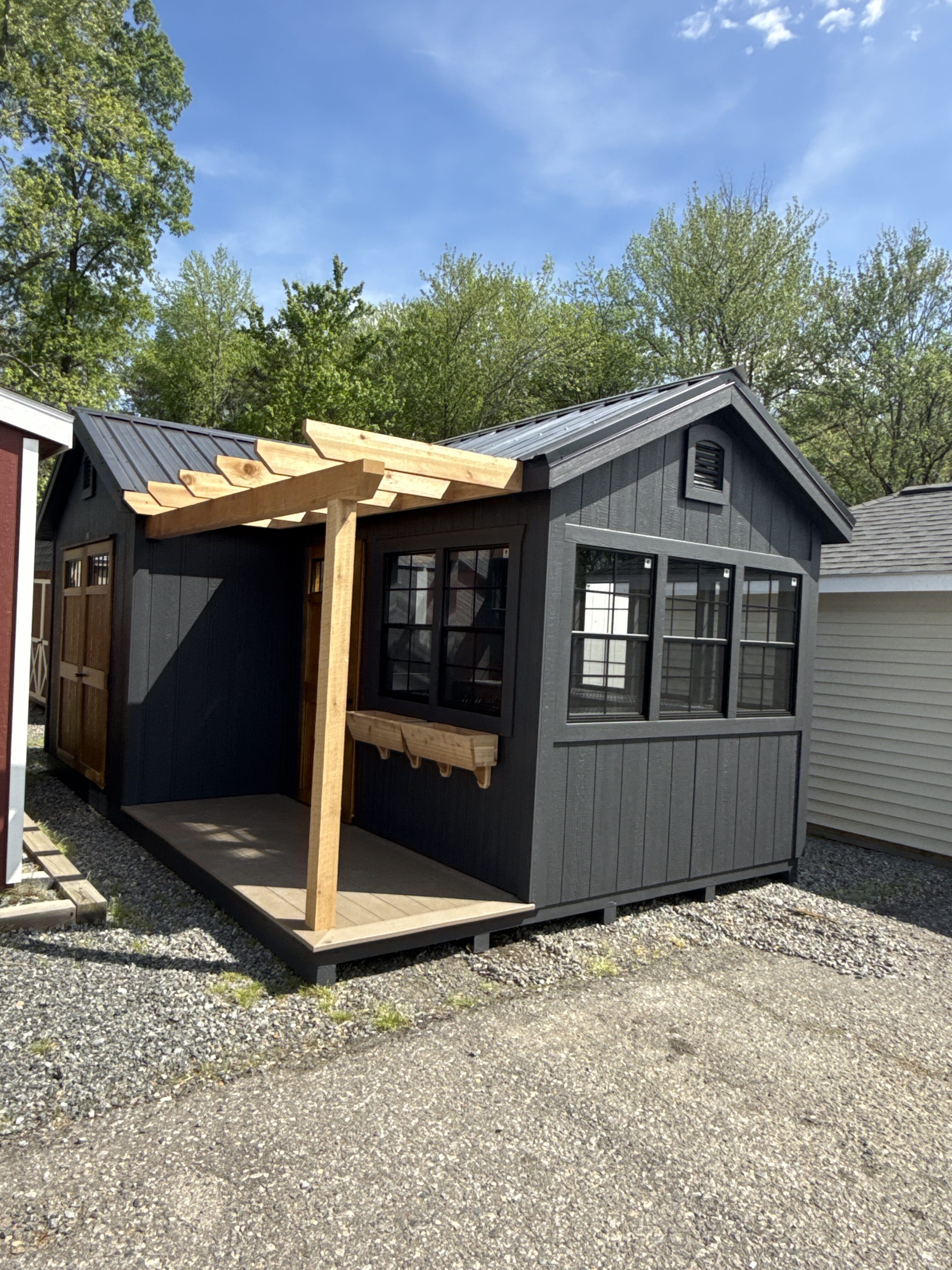 P13094 - 12x20 Greenhouse/Shed Combo - Capitol Sheds